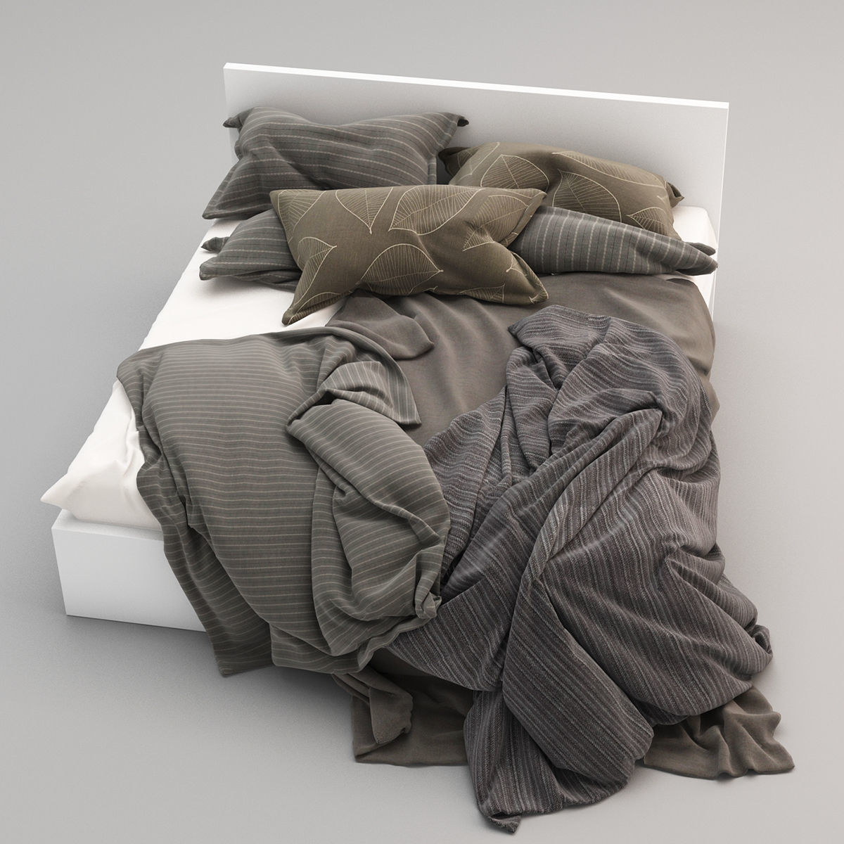 Bed collection 16 3D model_11