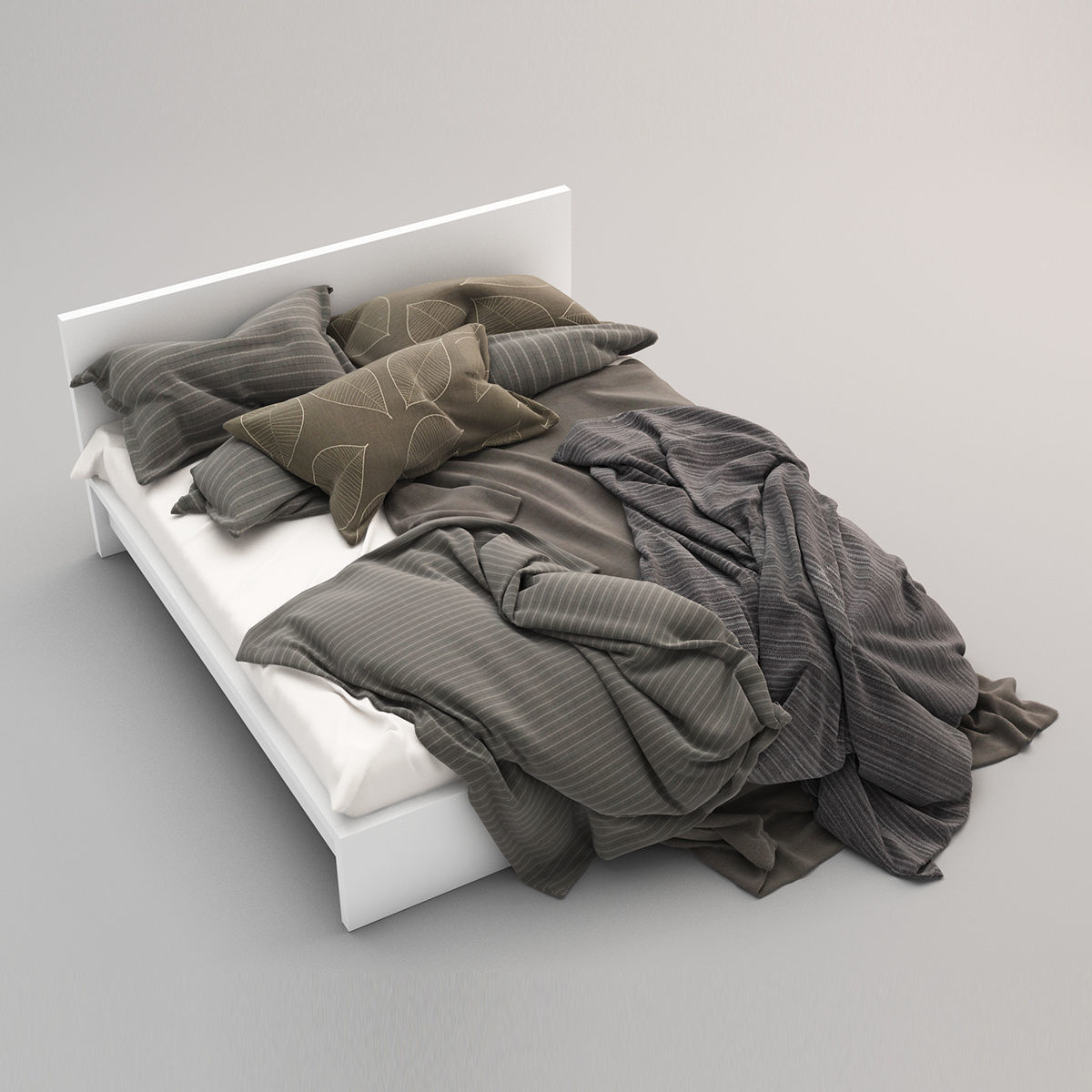 Bed collection 16 3D model_10