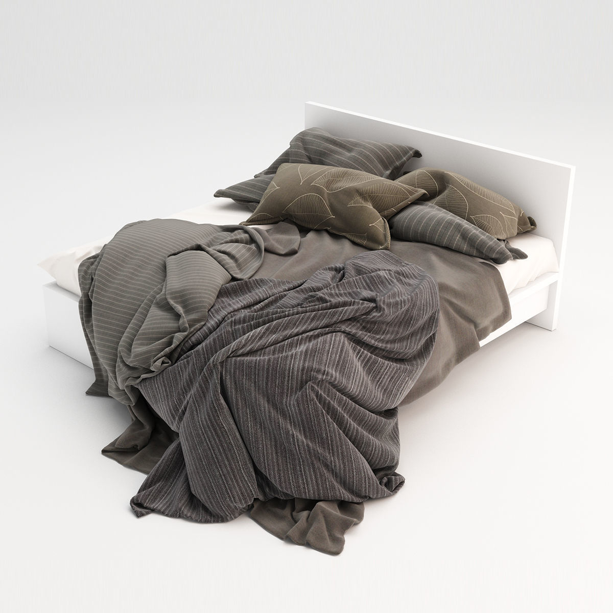 Bed collection 16 3D model_13