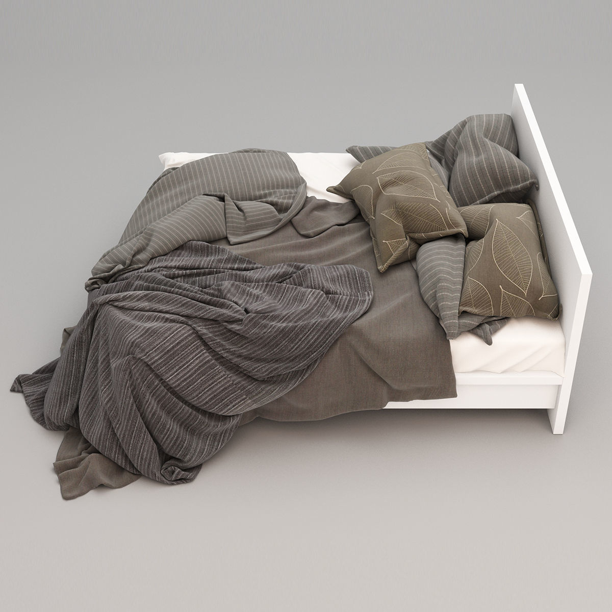 Bed collection 16 3D model_4