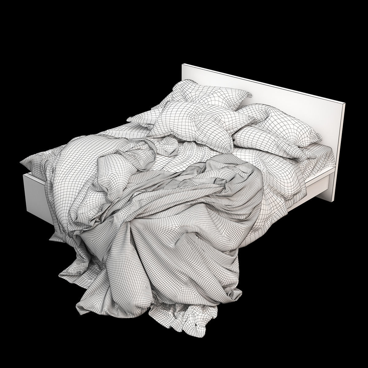Bed collection 16 3D model_21