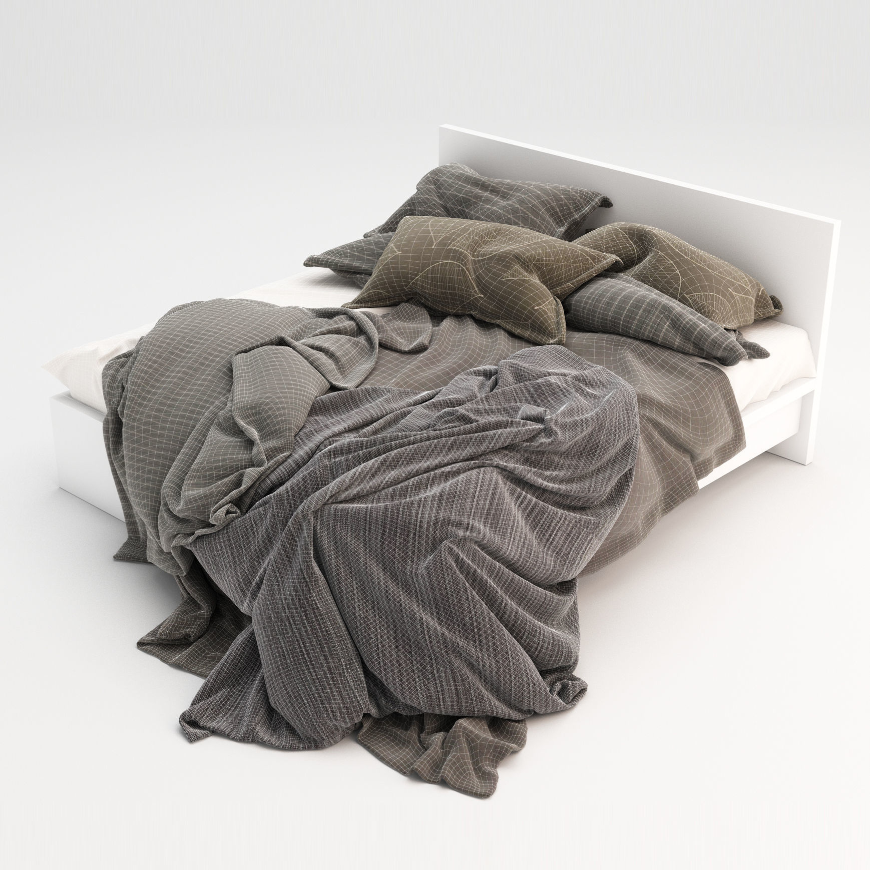 Bed collection 16 3D model_14