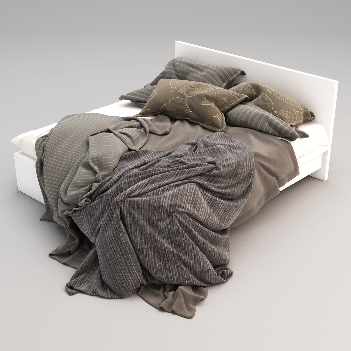 Bed collection 16 3D model_3