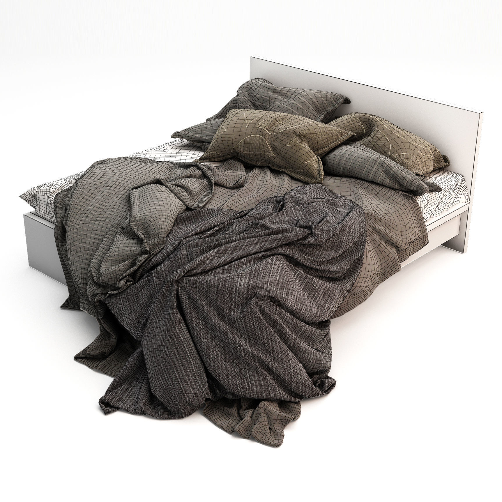 Bed collection 16 3D model_15