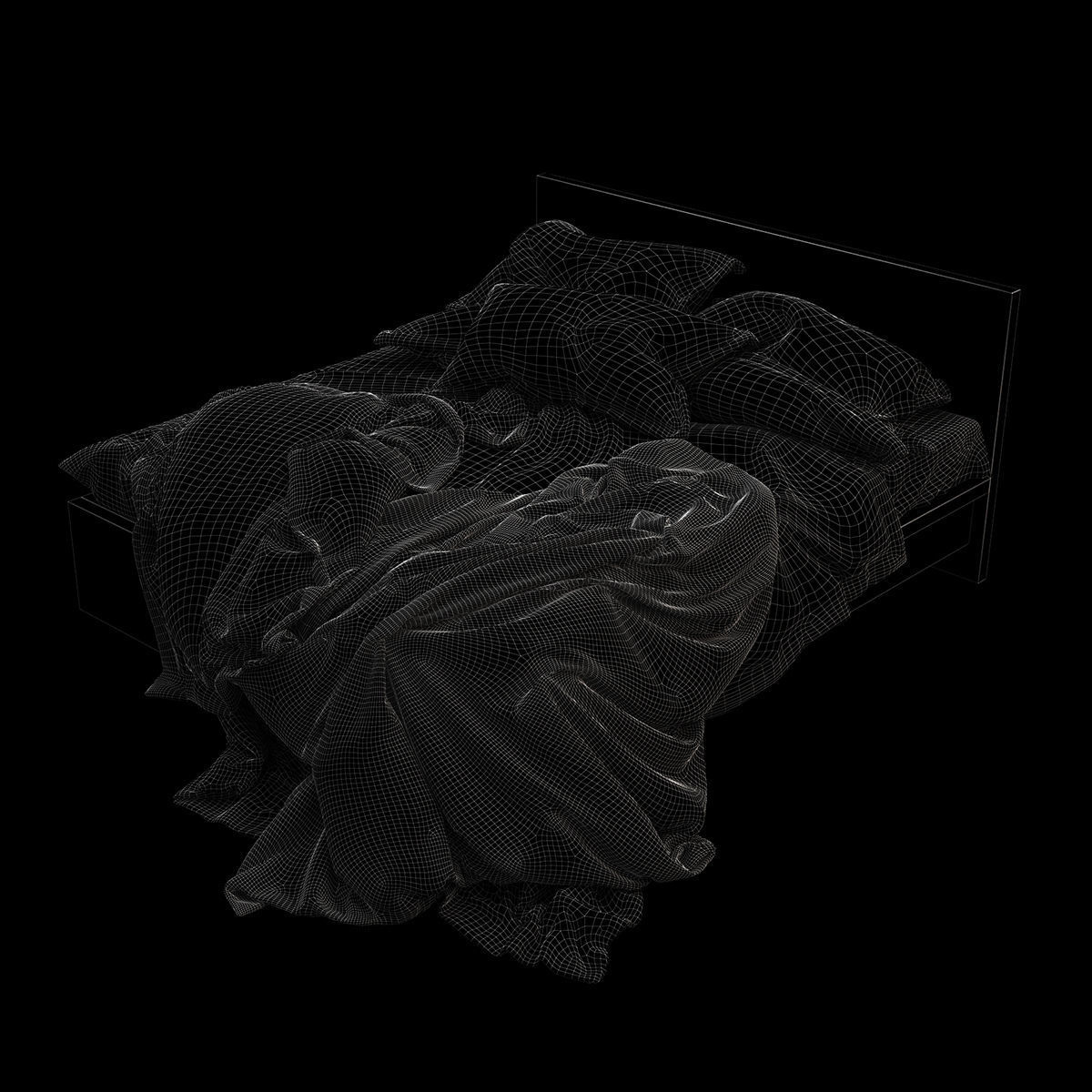Bed collection 16 3D model_19