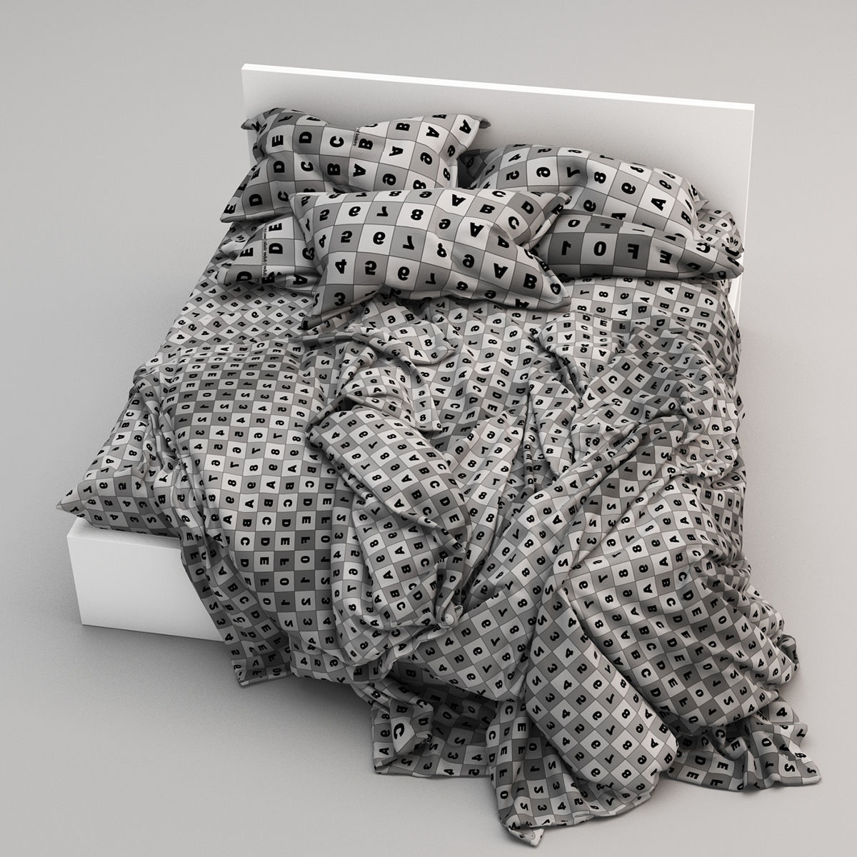 Bed collection 16 3D model_16