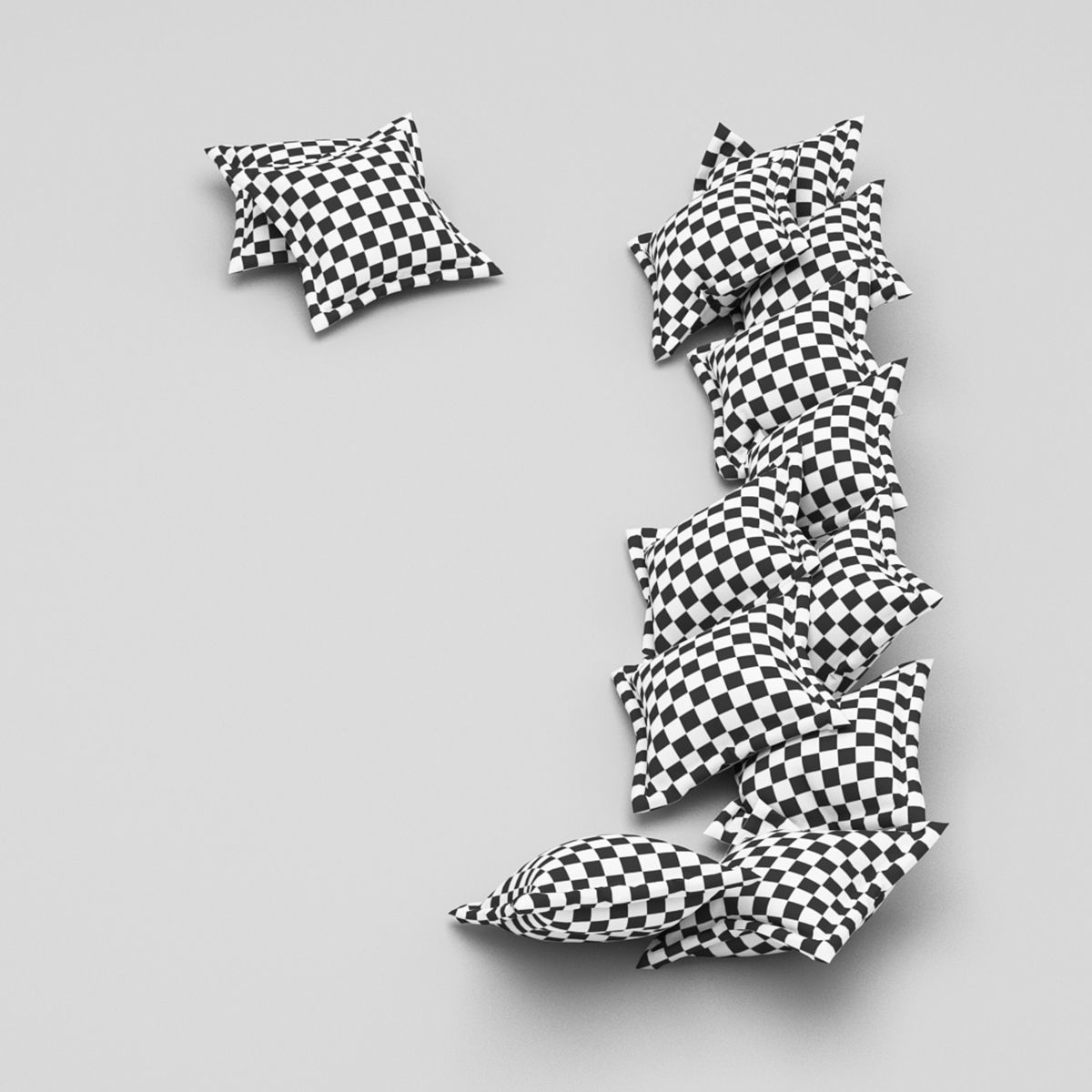 Pillows collection 37 3D model_6