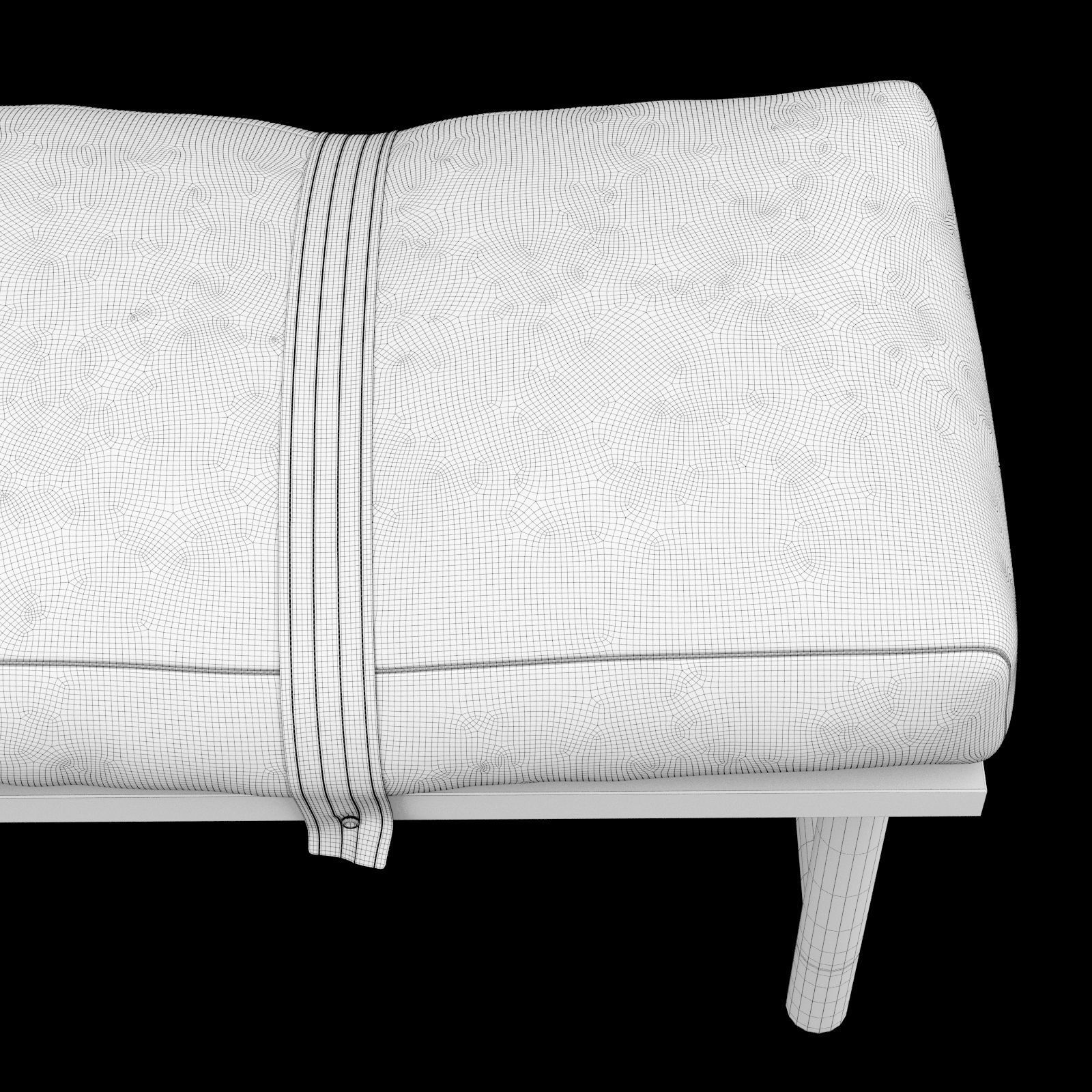 bed bench 3 3D model_23