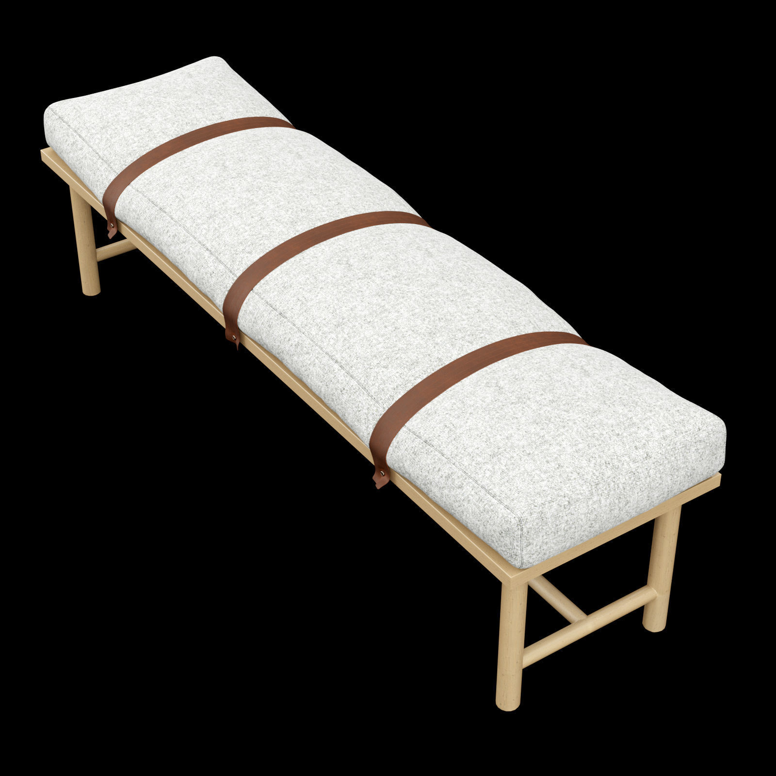 bed bench 3 3D model_20