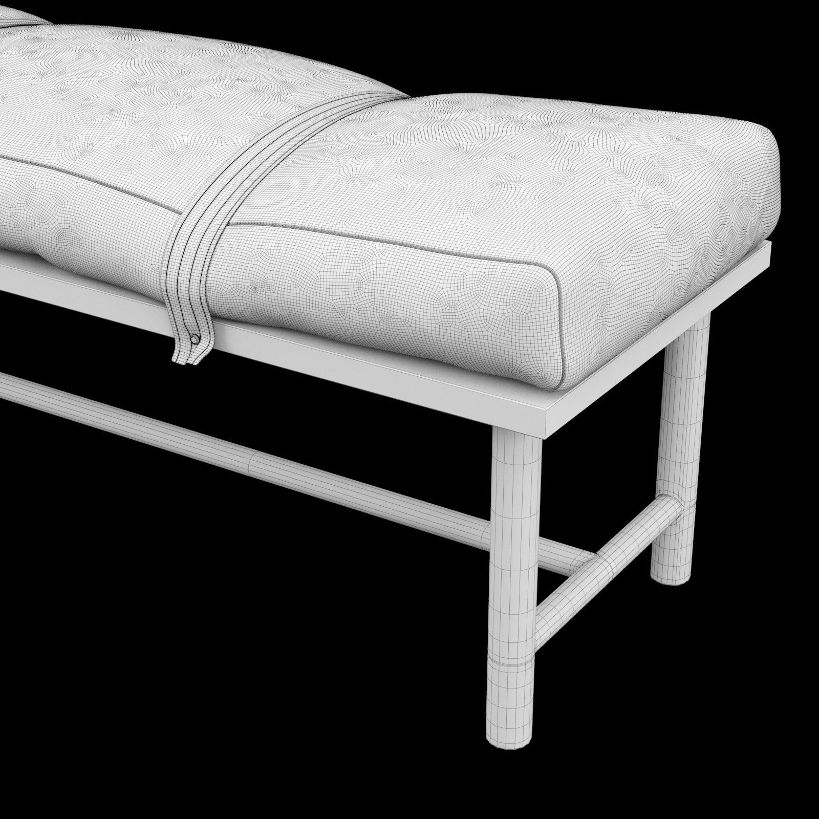 bed bench 3 3D model_19