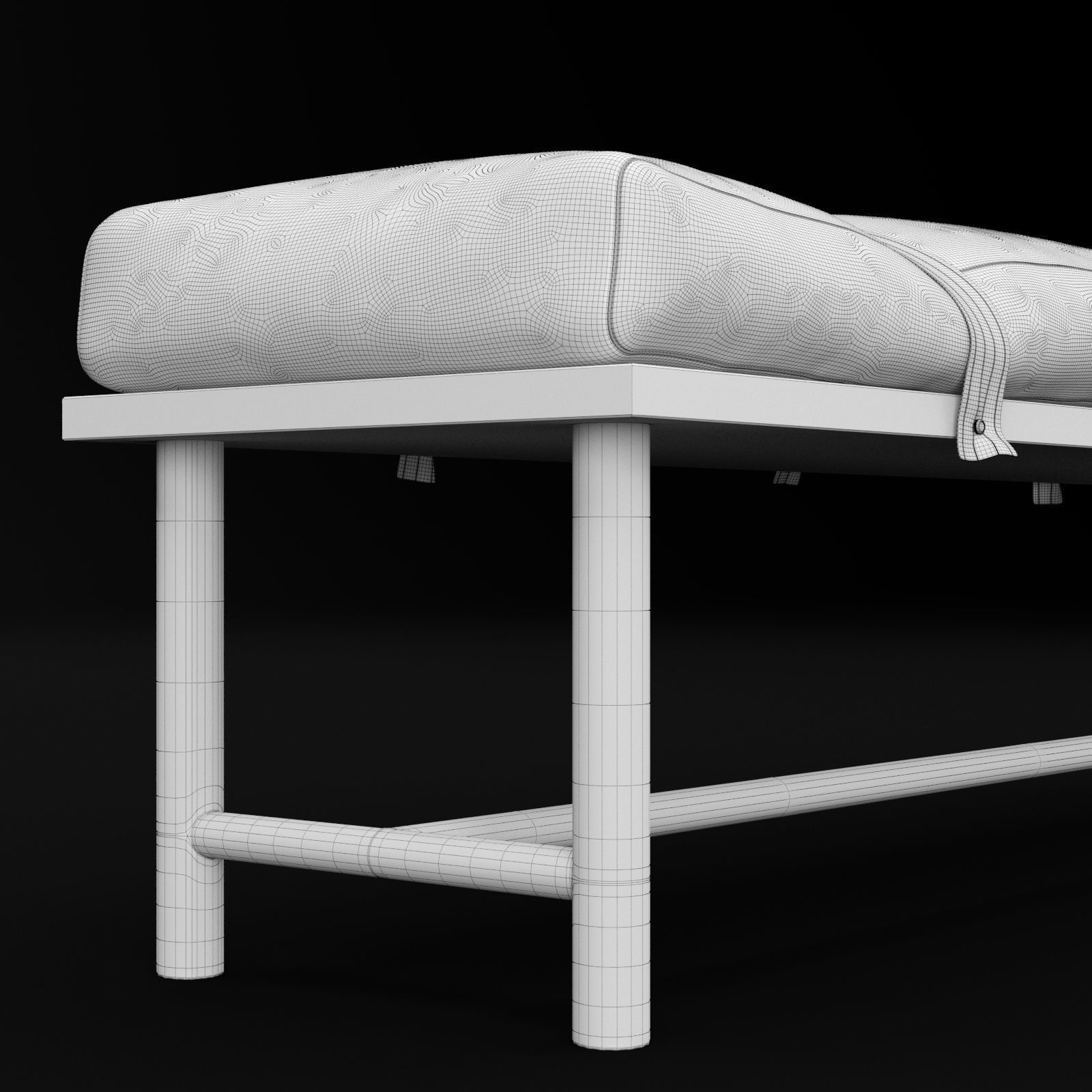 bed bench 3 3D model_17