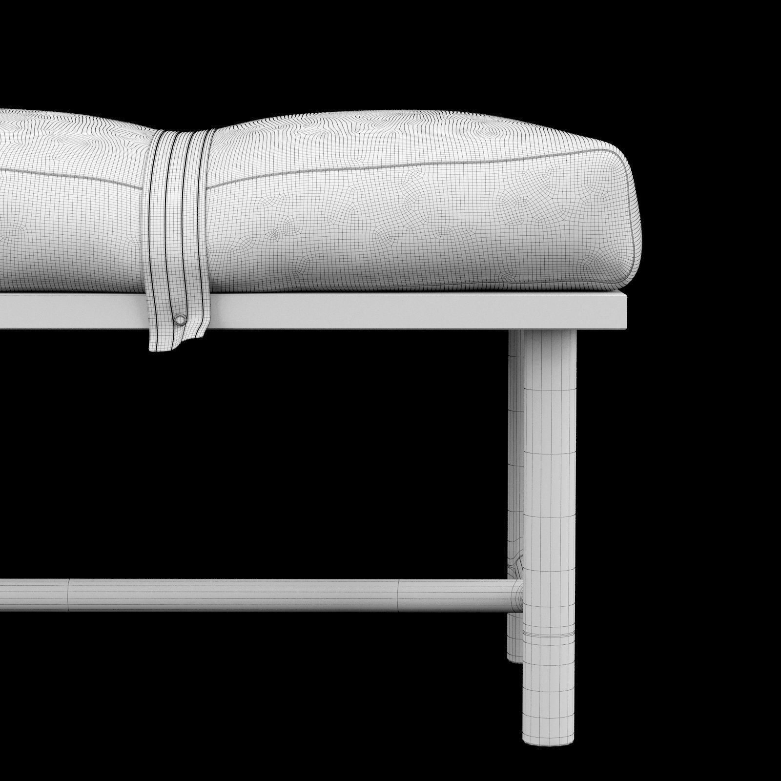 bed bench 3 3D model_13