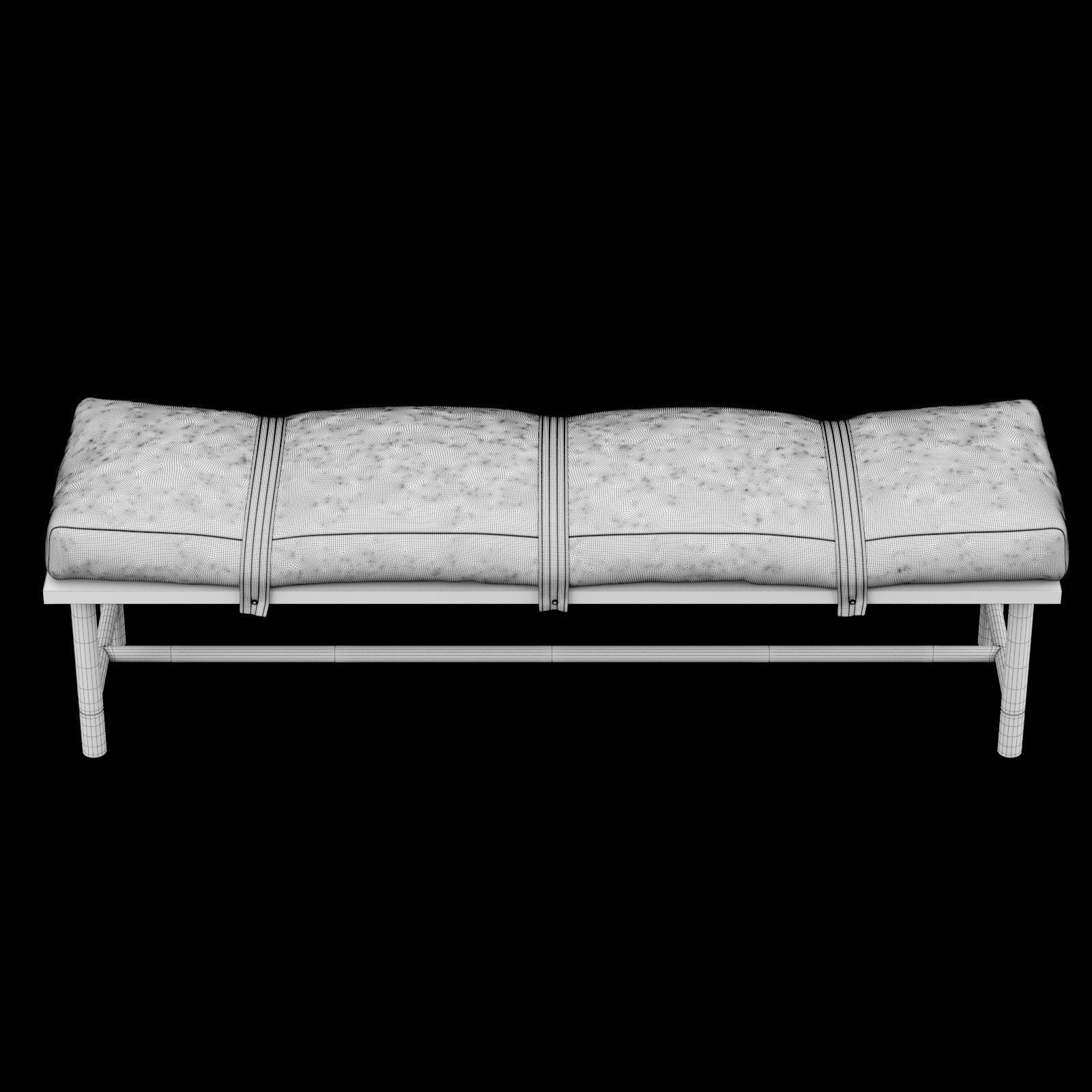 bed bench 3 3D model_3