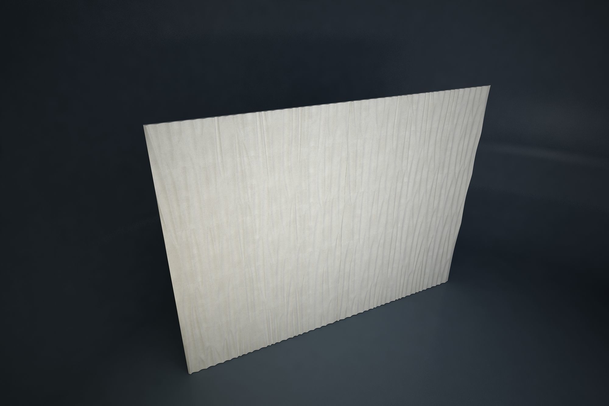 01 CIRCU PATTERN WALL Low-poly 3D model_3