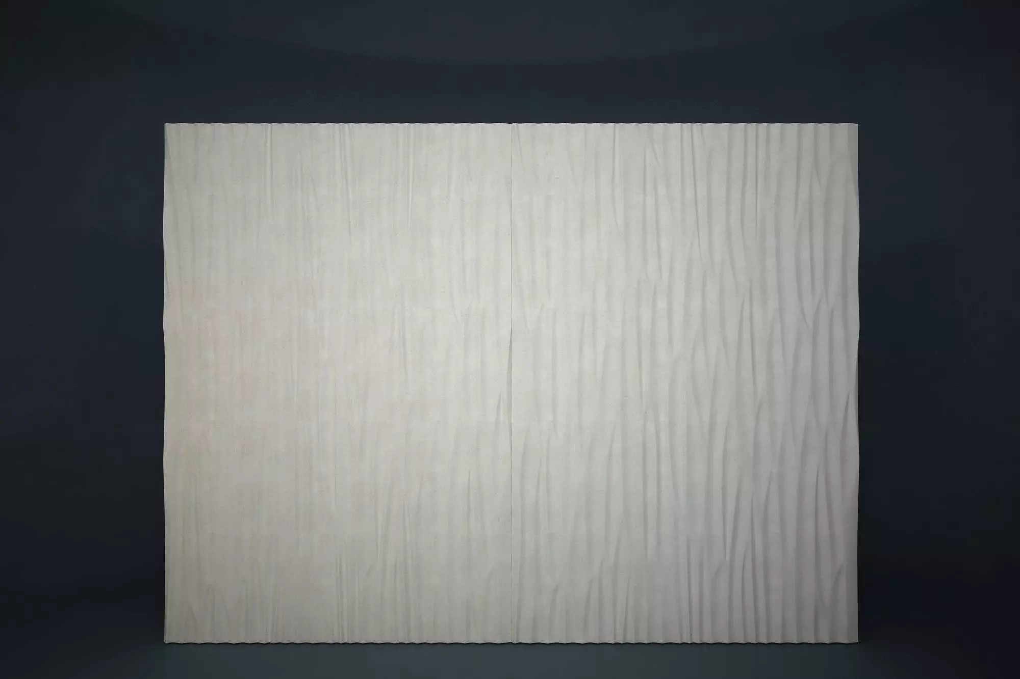 01 CIRCU PATTERN WALL Low-poly 3D model_0