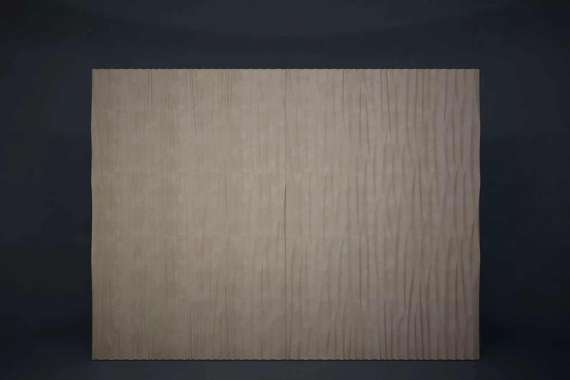 02 CIRCU PATTERN WALL Low-poly 3D model_0