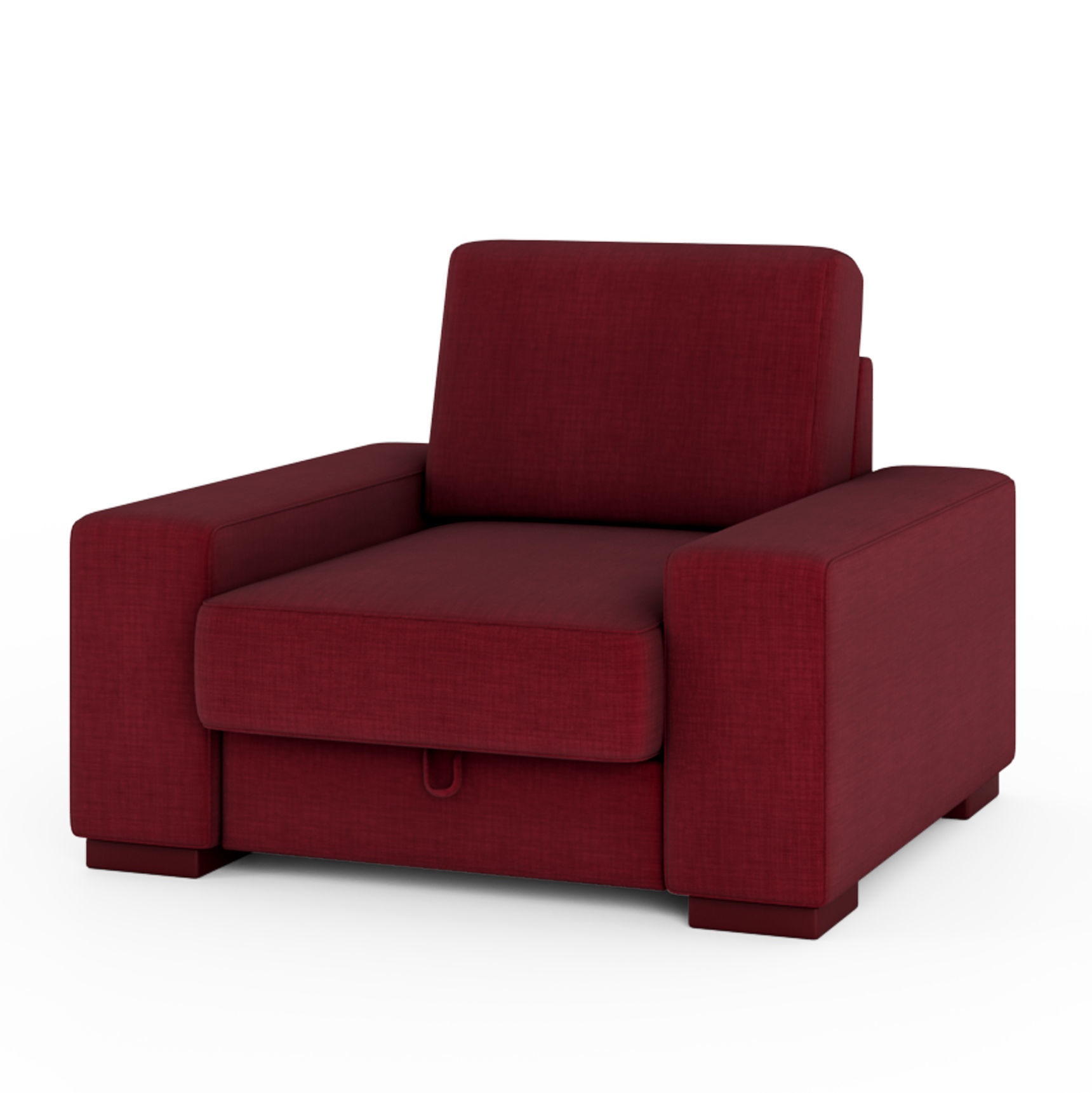 Manchester armchair 3D model_2