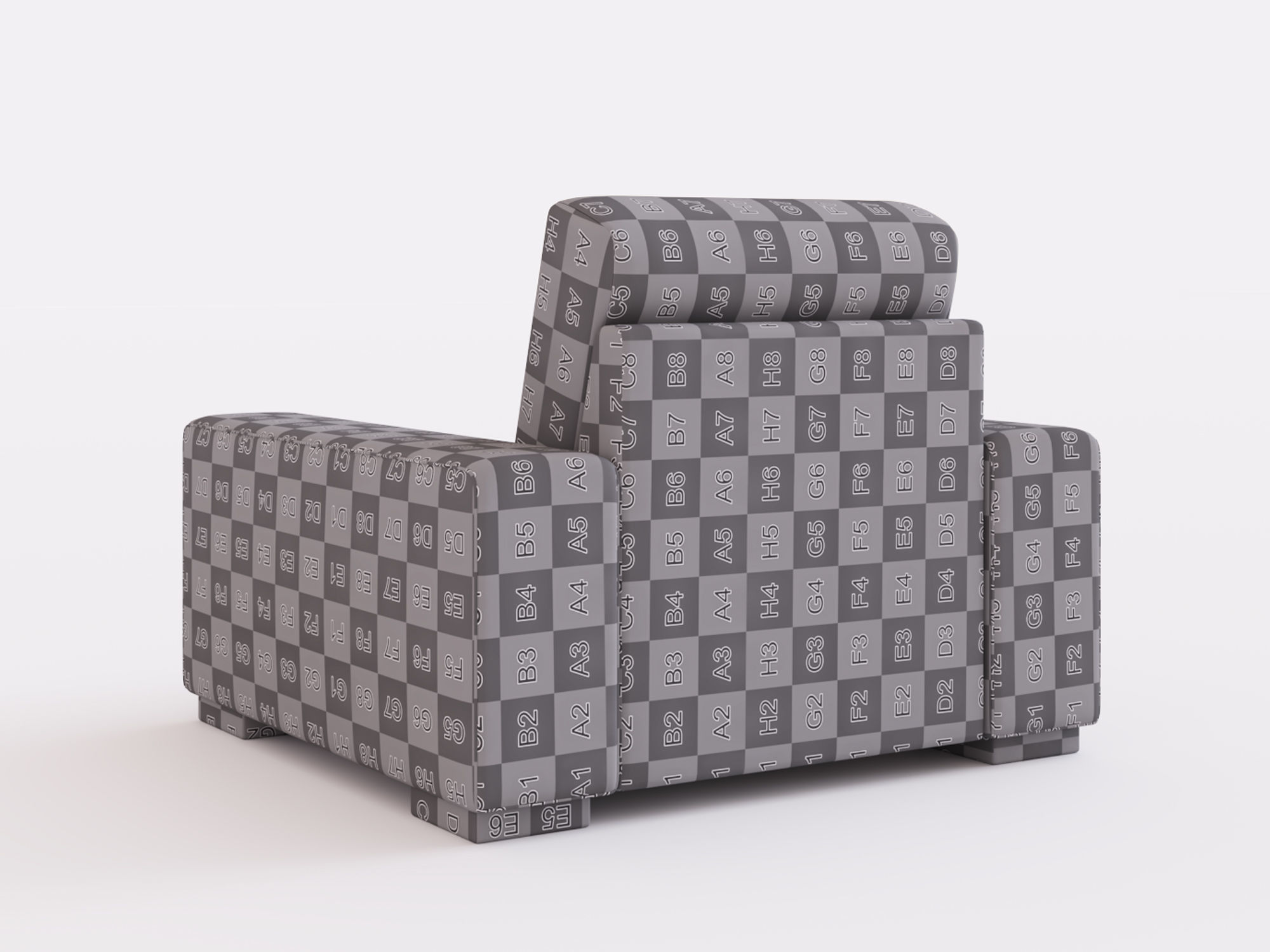 Manchester armchair 3D model_13