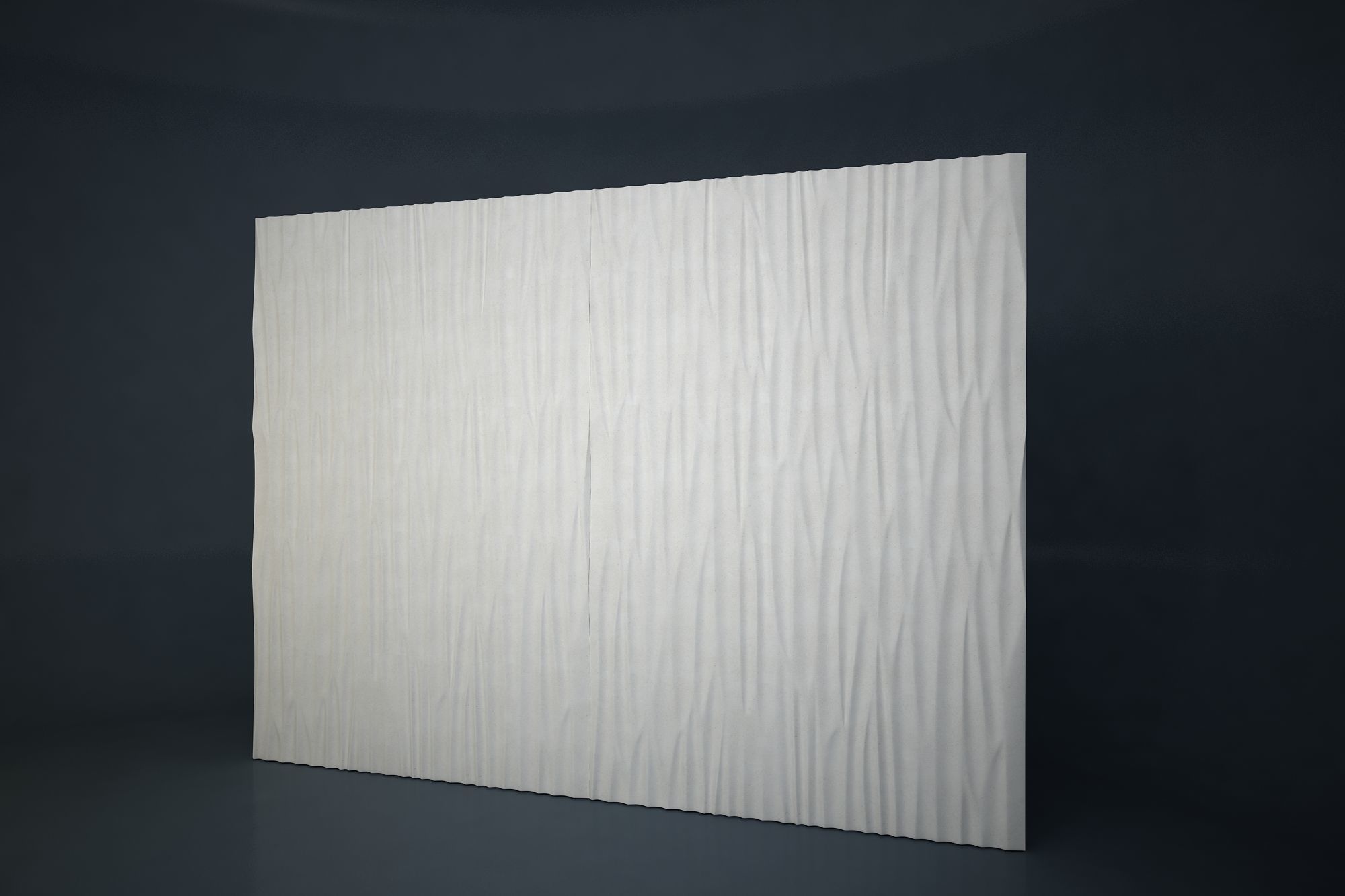 03 CIRCU PATTERN WALL Low-poly 3D model_1