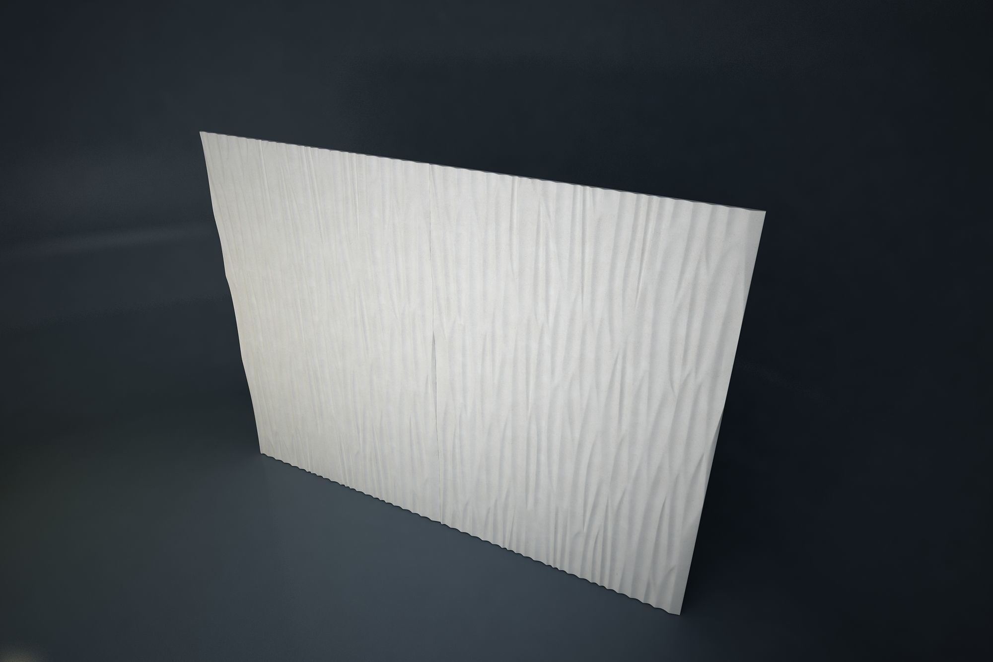 03 CIRCU PATTERN WALL Low-poly 3D model_4