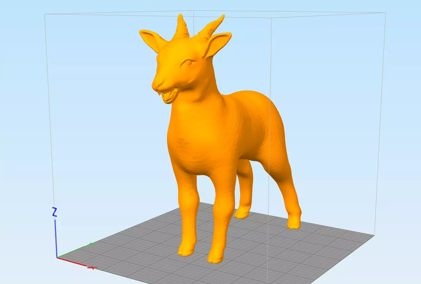 Lamb like Beast 3D print model_0