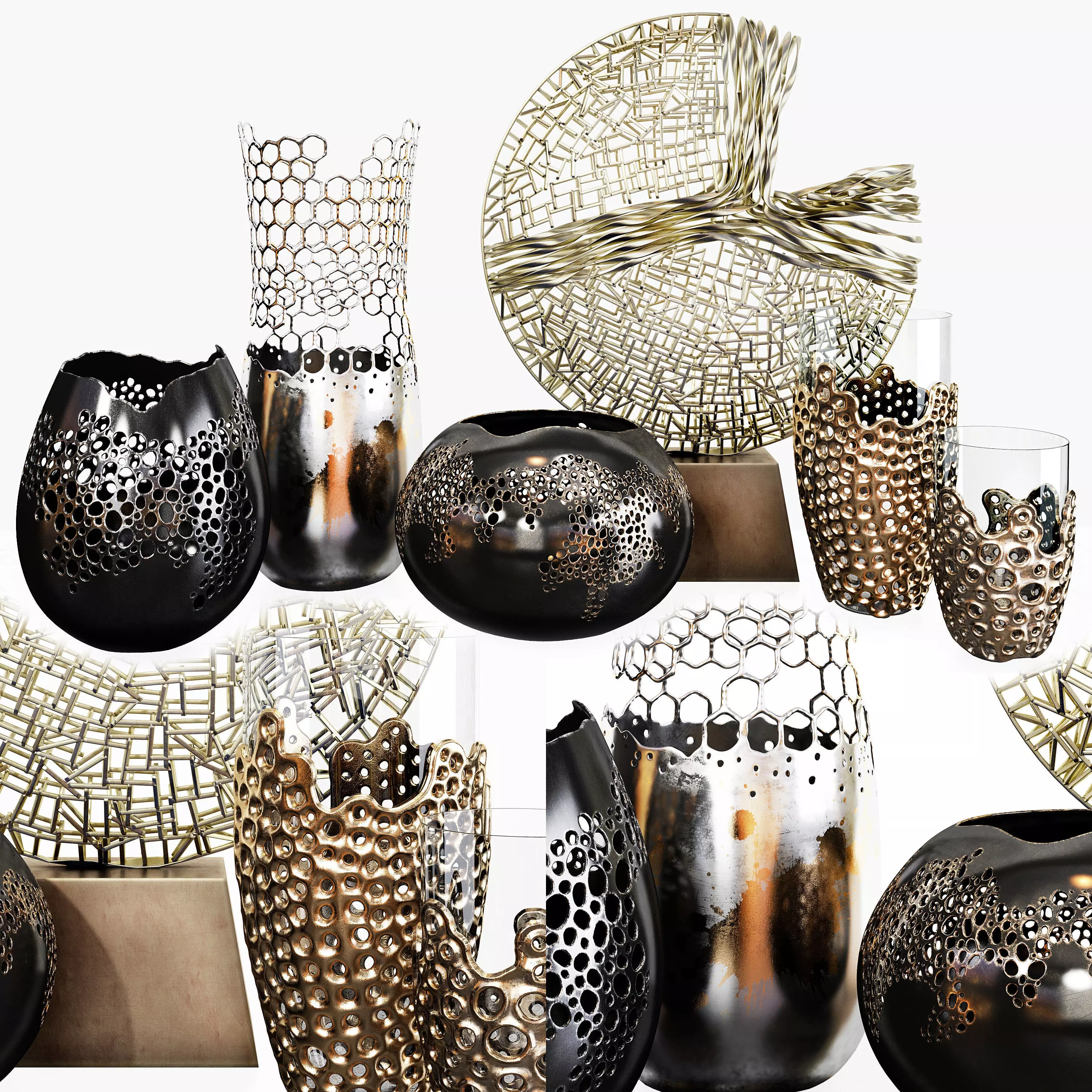 Decor set 60 3D model_0