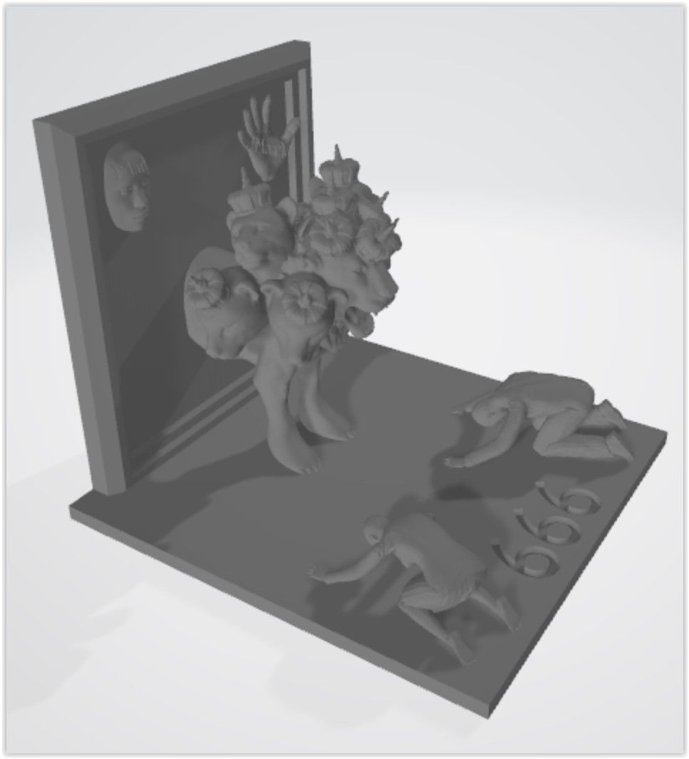 Mark of the Beast 3D print model_1