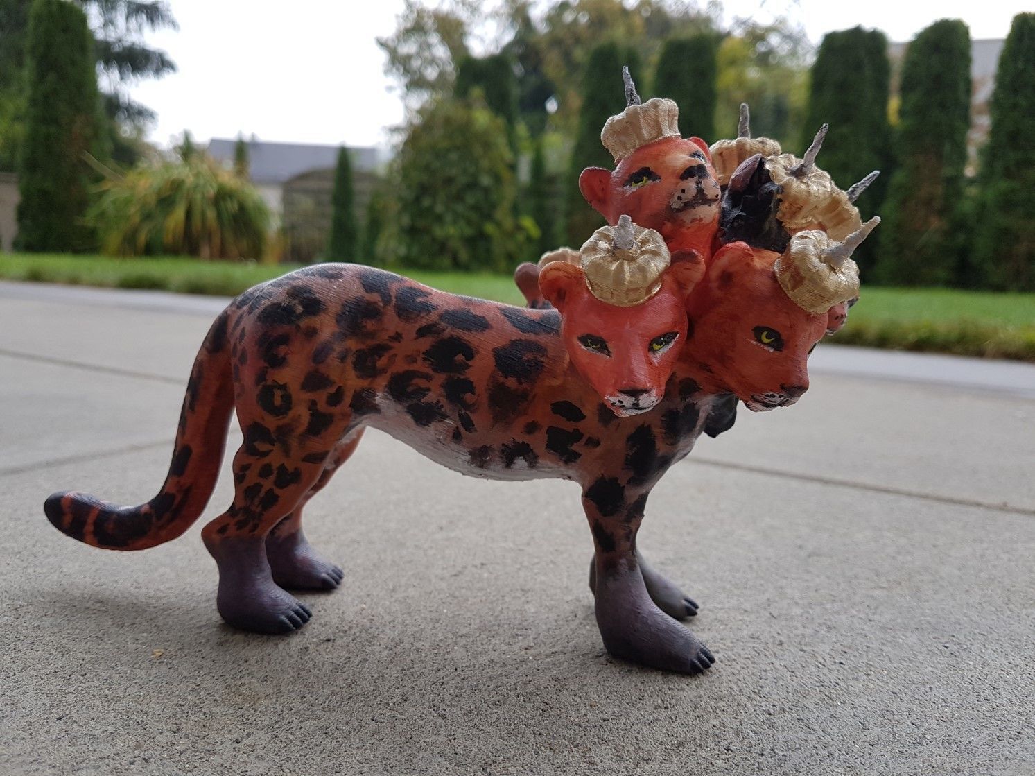 Beast of the Sea 3D print model_1