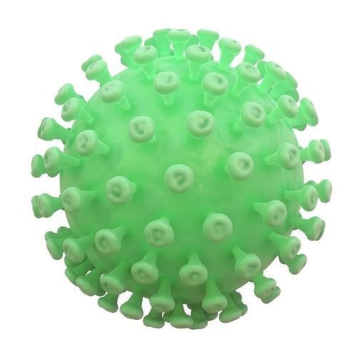 Coronavirus ball 3D model