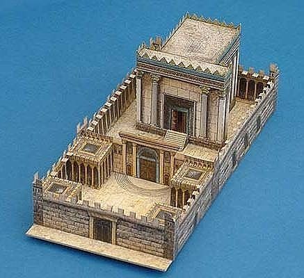 Temple of Herod 3D print model_2