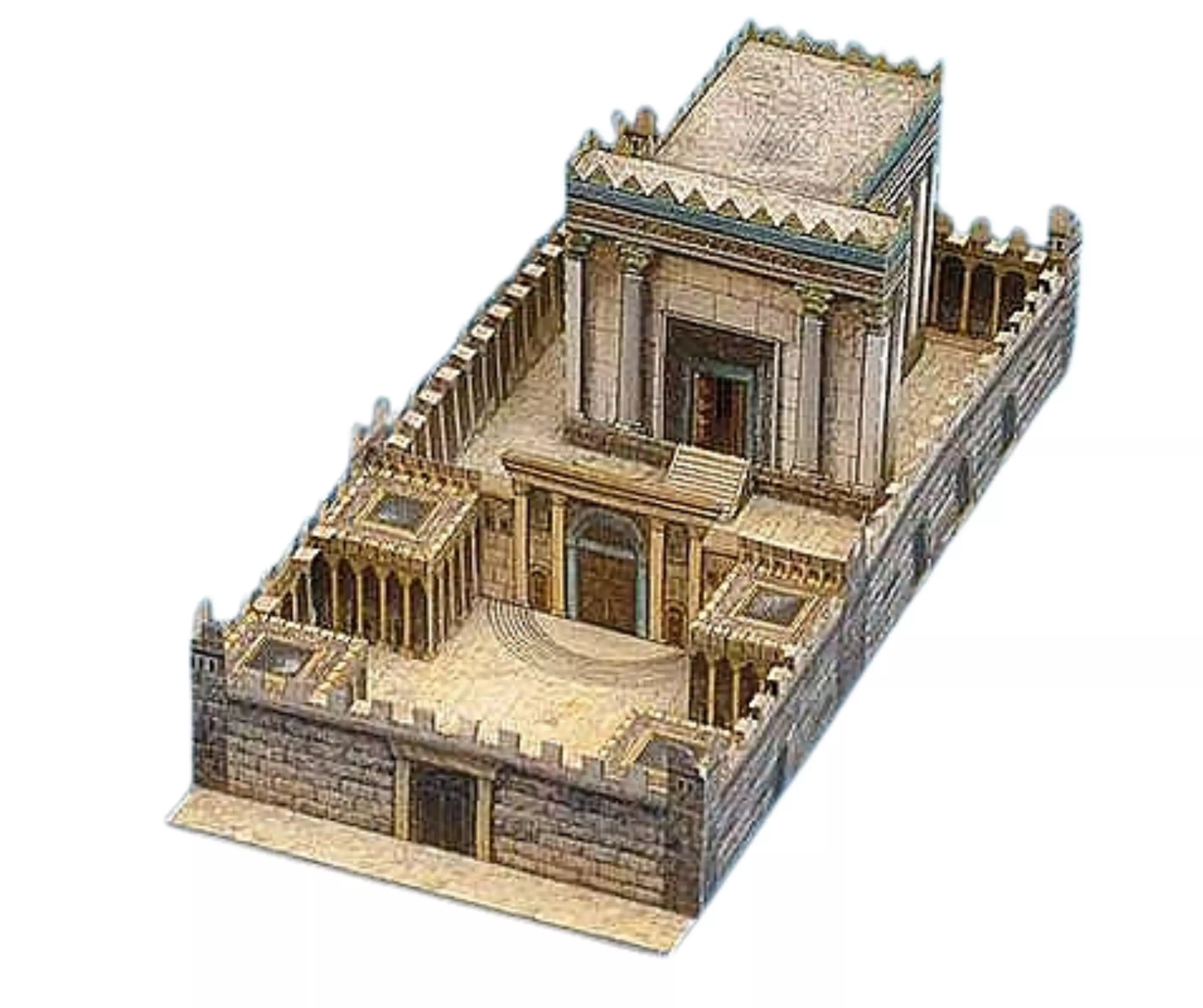 Temple of Herod 3D print model_0