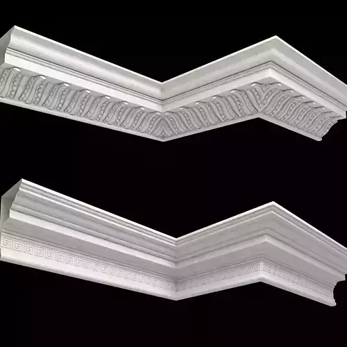 decor molding 01 3D model