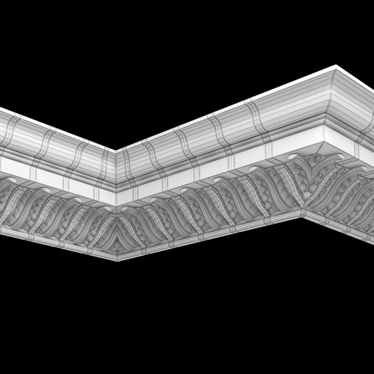 decor molding 01 3D model_3