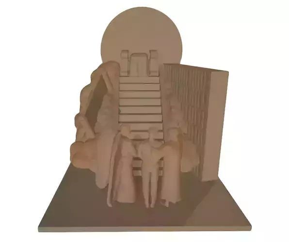 Last Judgement Day of God 3D print model