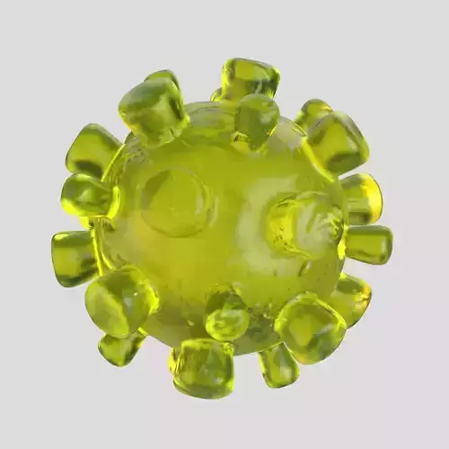 Coronavirus 3D model