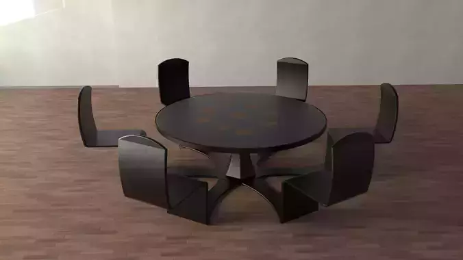 Aero round dinning Table 