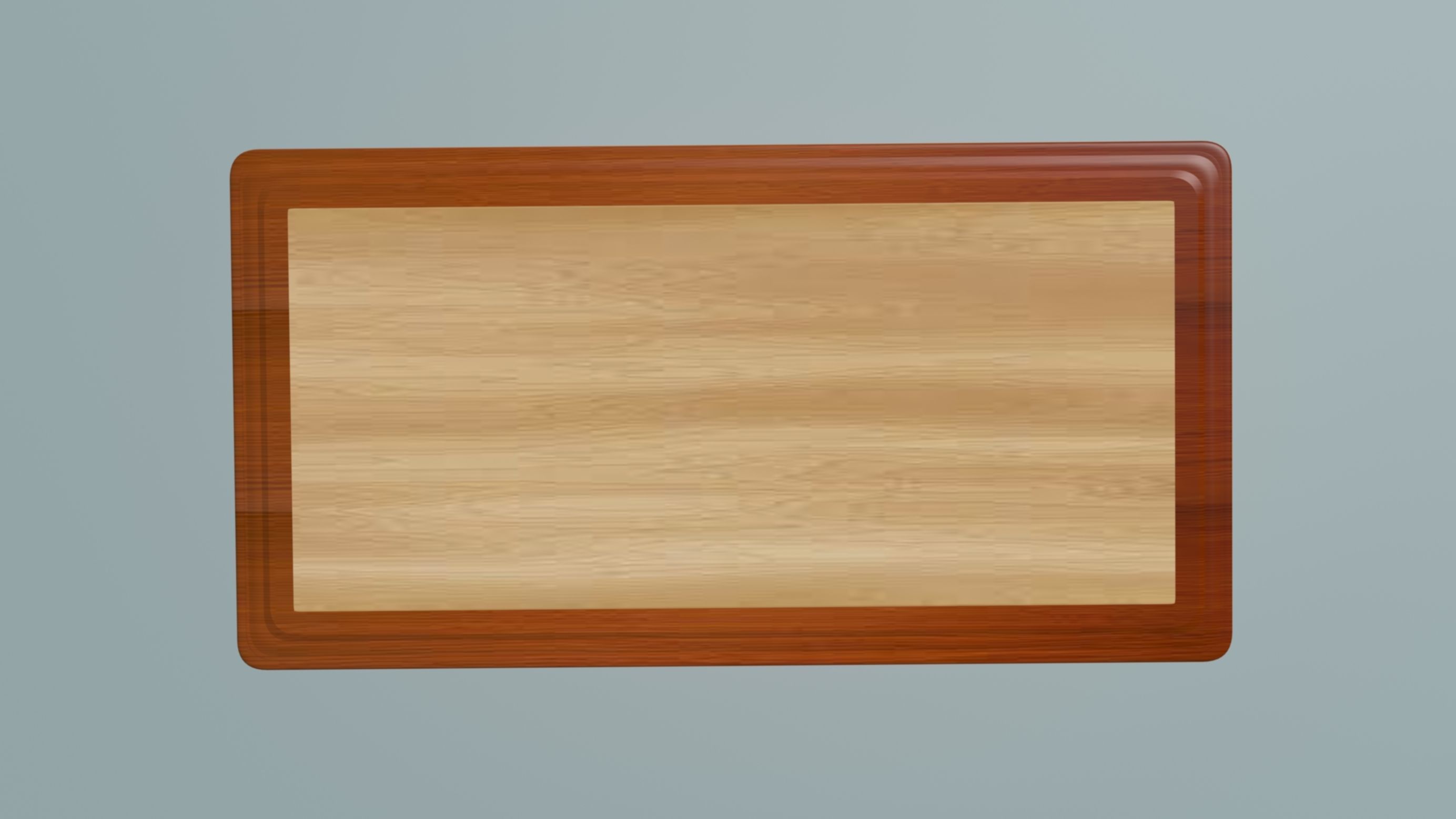 Spiral legs dining table Low-poly 3D model_6