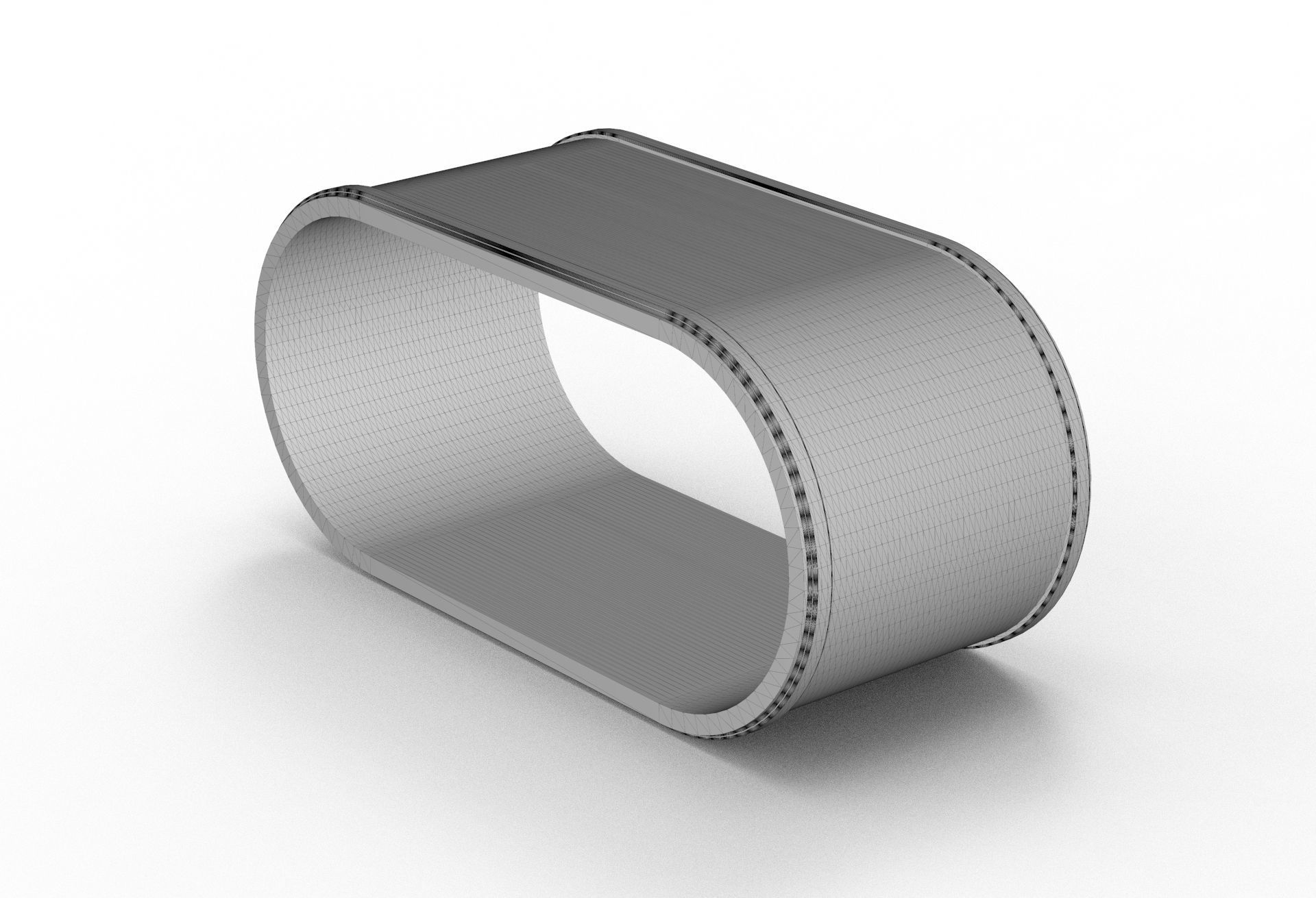 wooden table 3D model_7