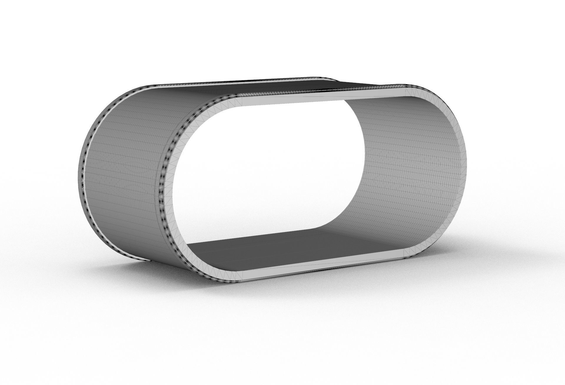 wooden table 3D model_8