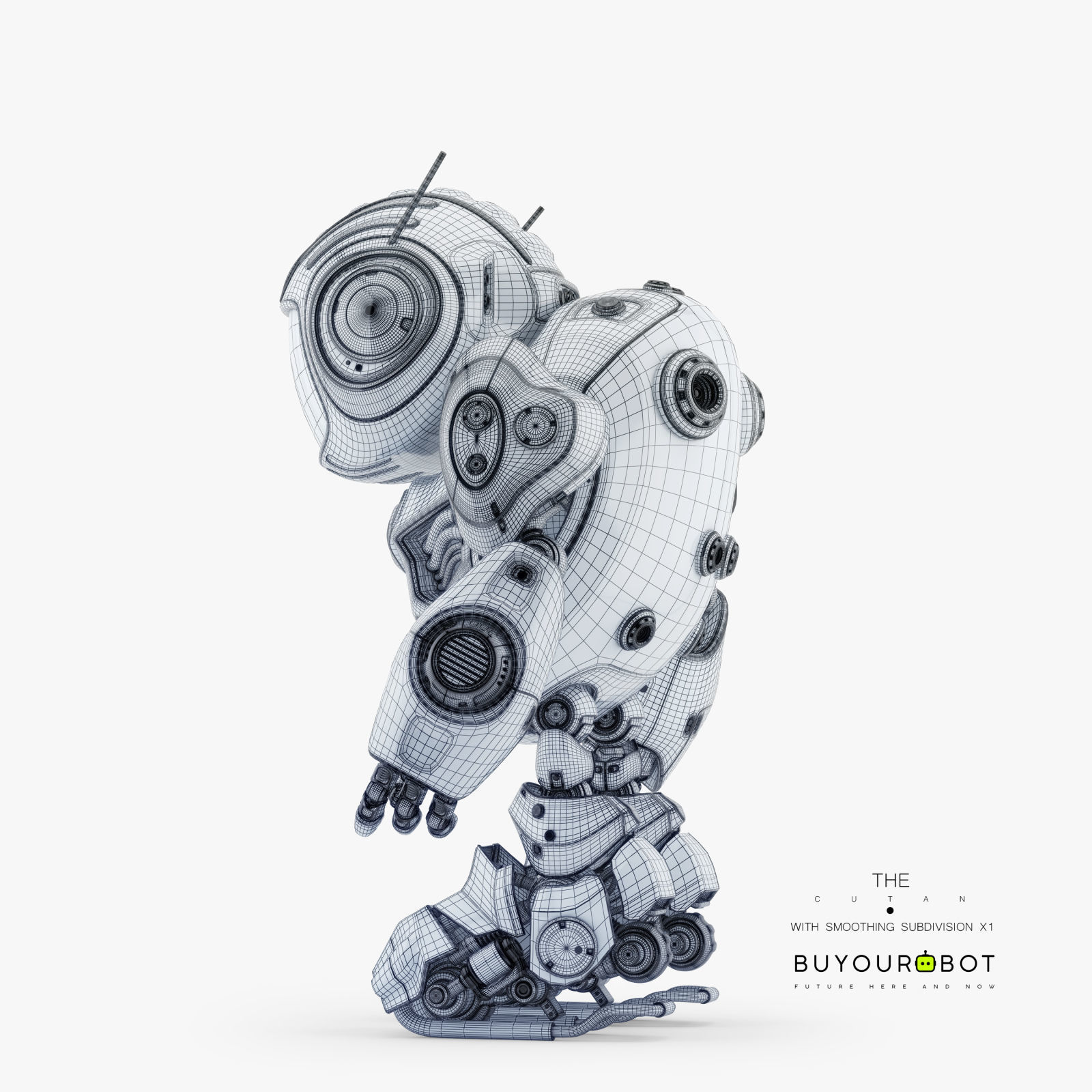 HUGE CUTE ROBOT I 3D model_5