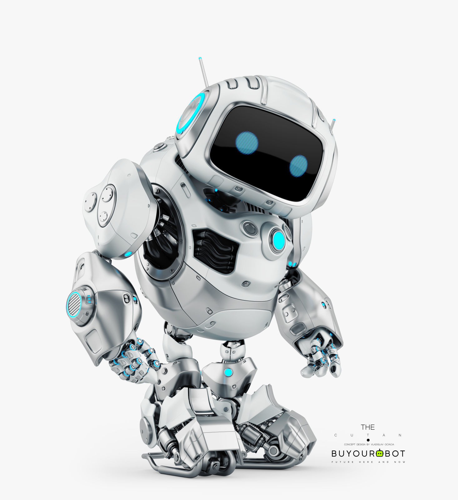 HUGE CUTE ROBOT I 3D model_1