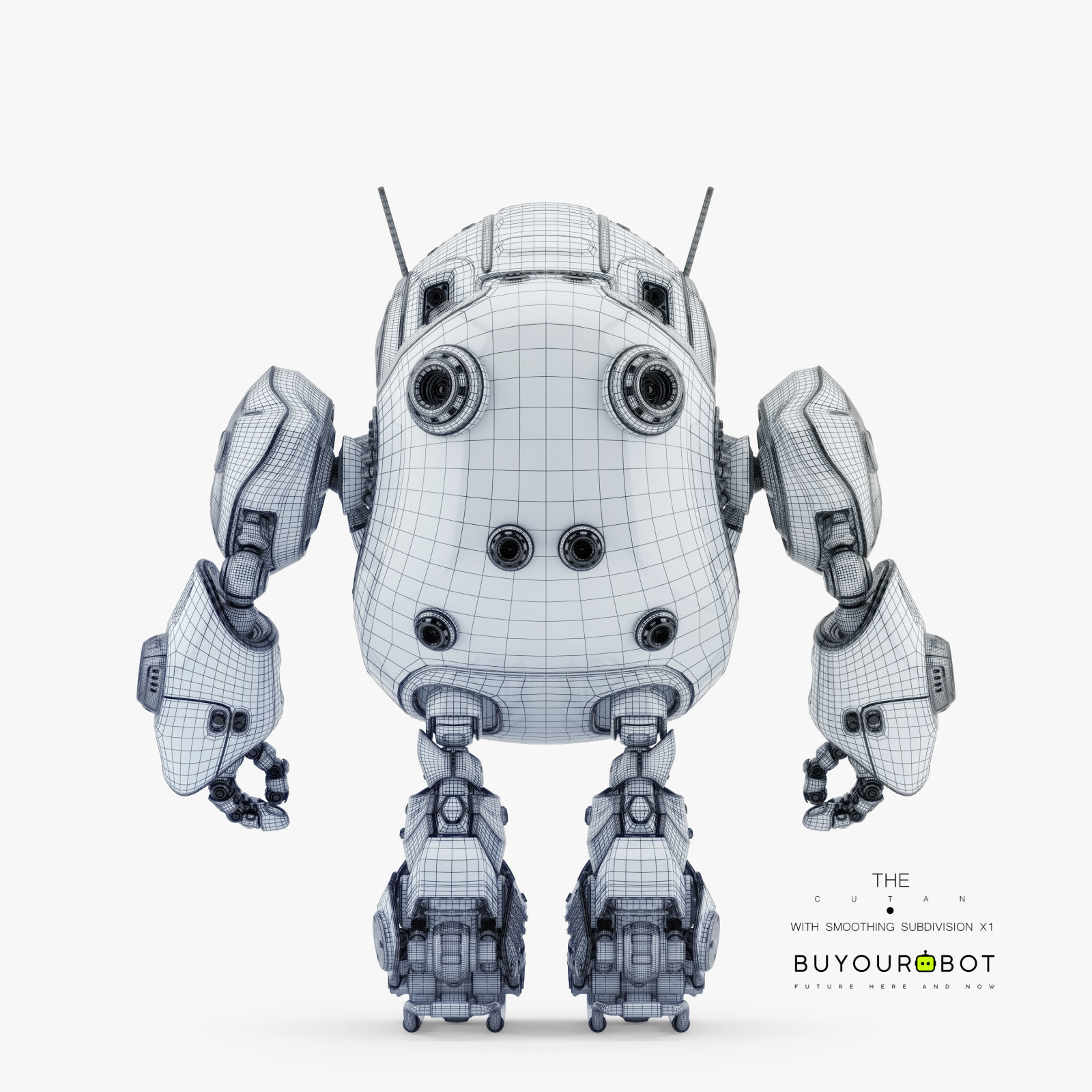 HUGE CUTE ROBOT I 3D model_6