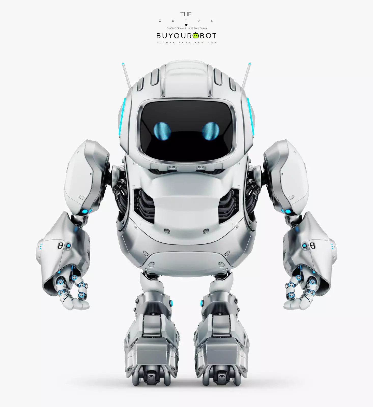 HUGE CUTE ROBOT I 3D model_0