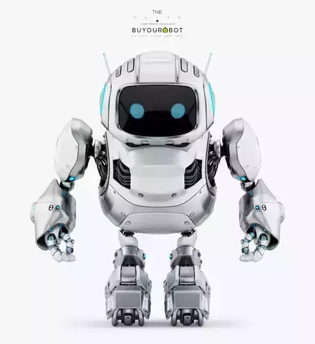 HUGE CUTE ROBOT I 3D model