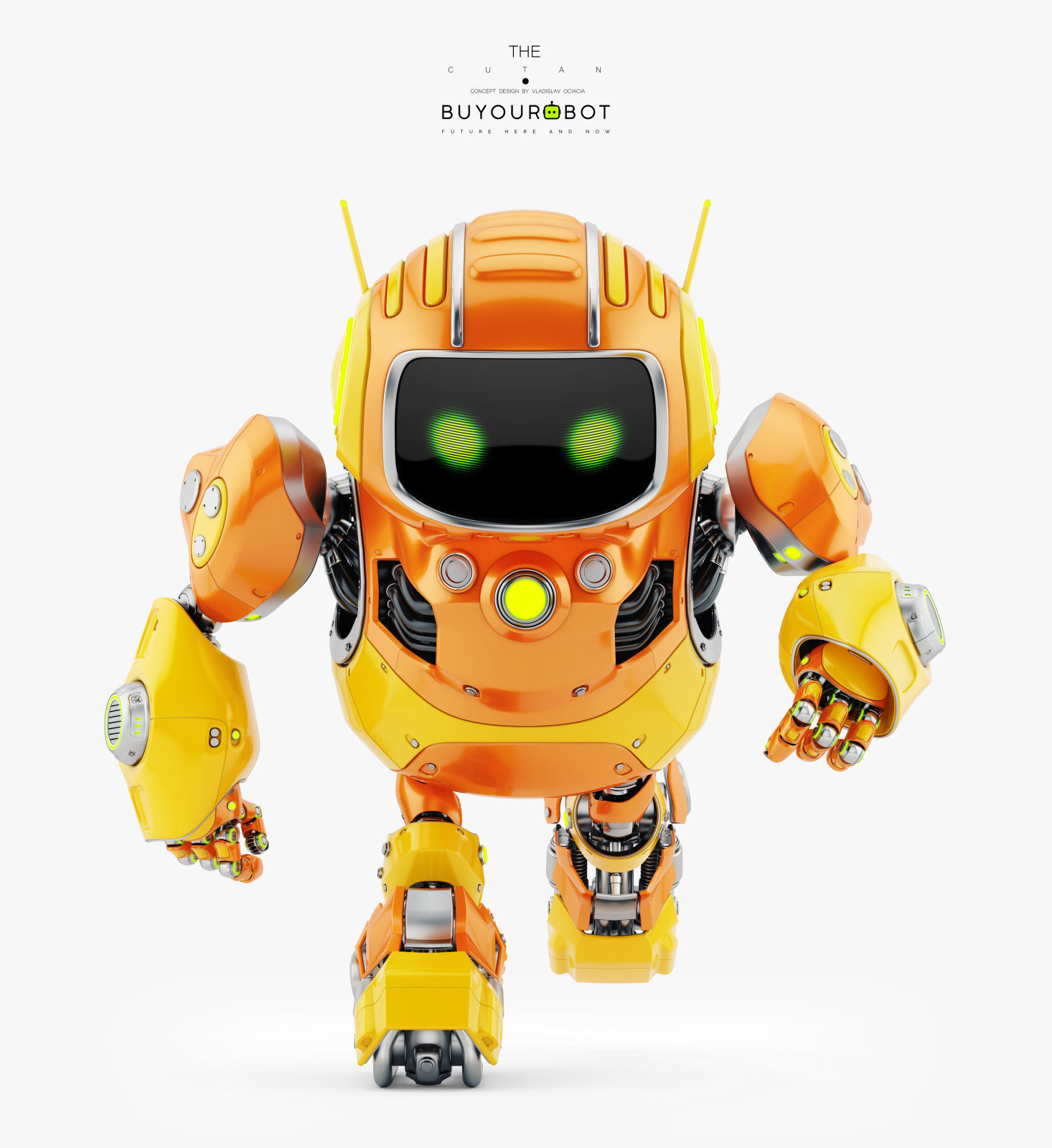 HUGE CUTE ROBOT II 3D model_1
