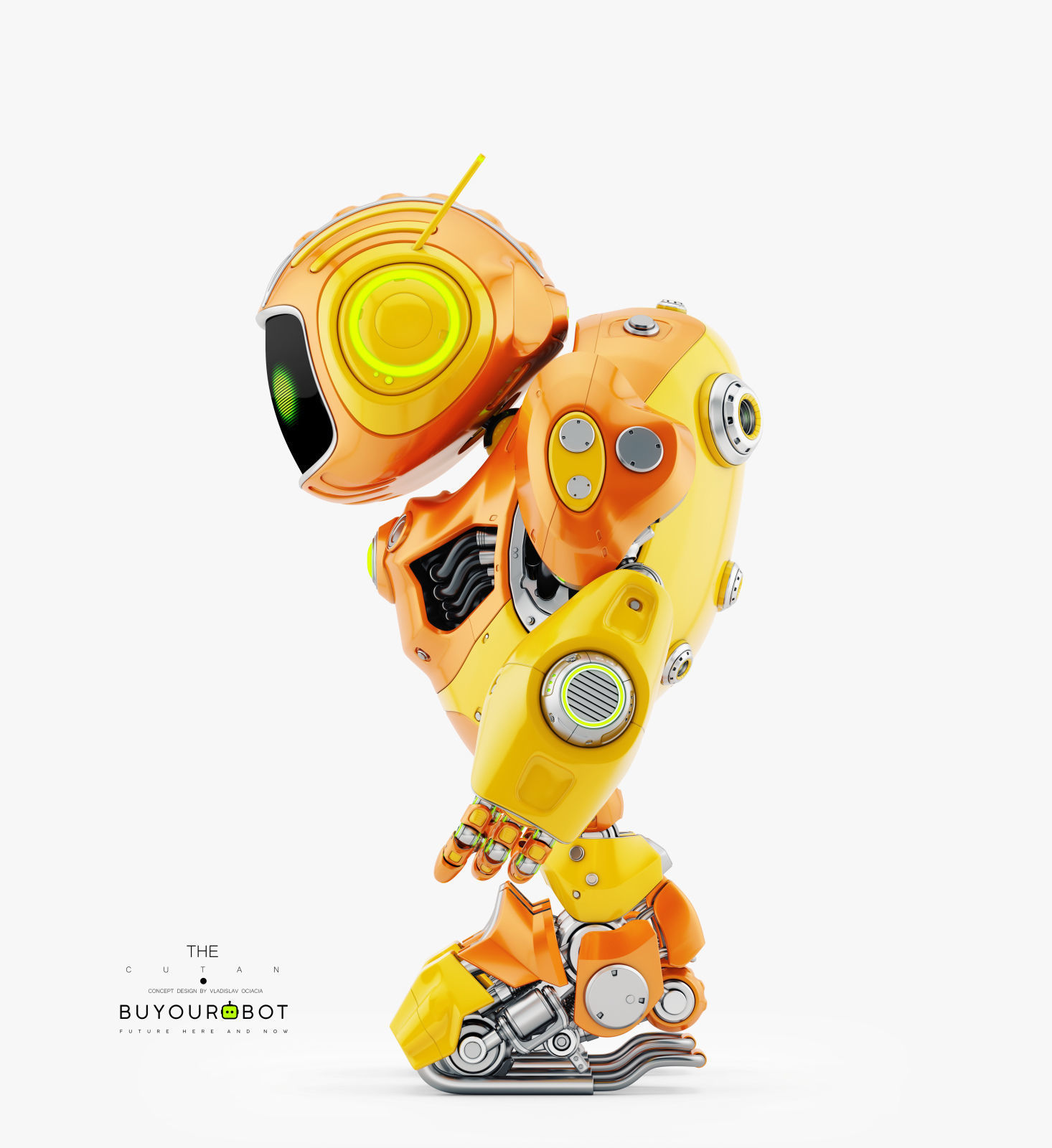 HUGE CUTE ROBOT II 3D model_5