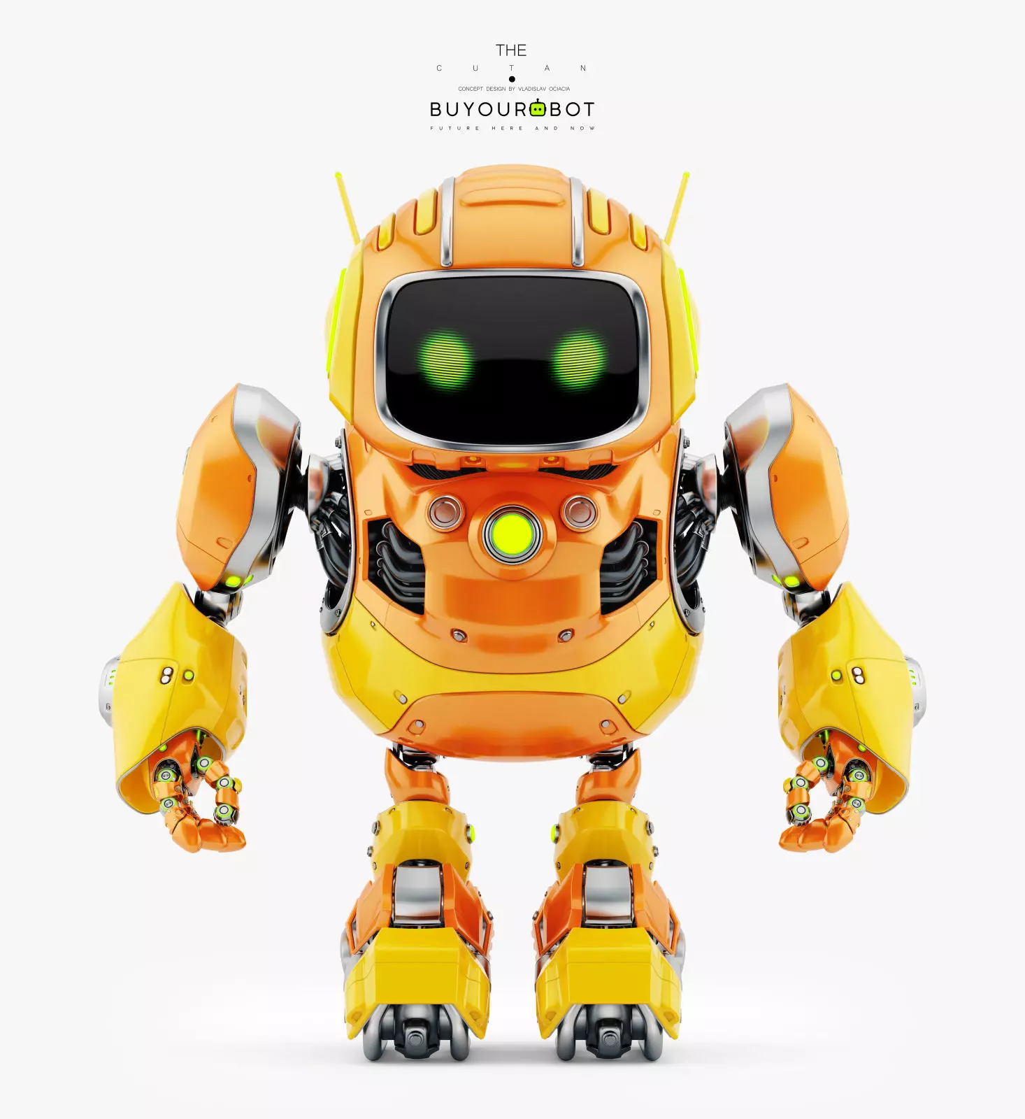 HUGE CUTE ROBOT II 3D model_0