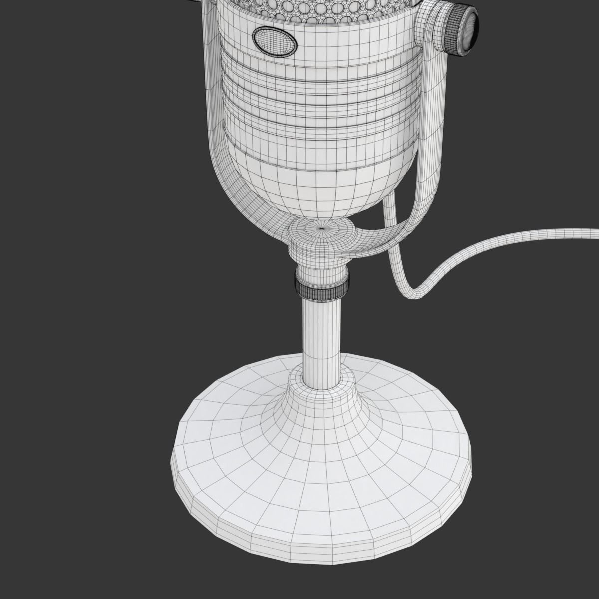 Studio Microphone 3D model_27