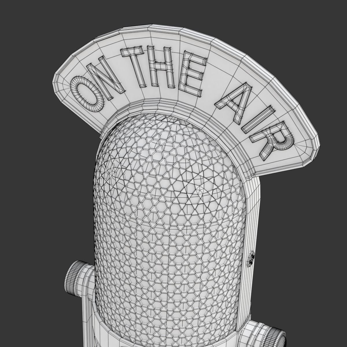 Studio Microphone 3D model_21