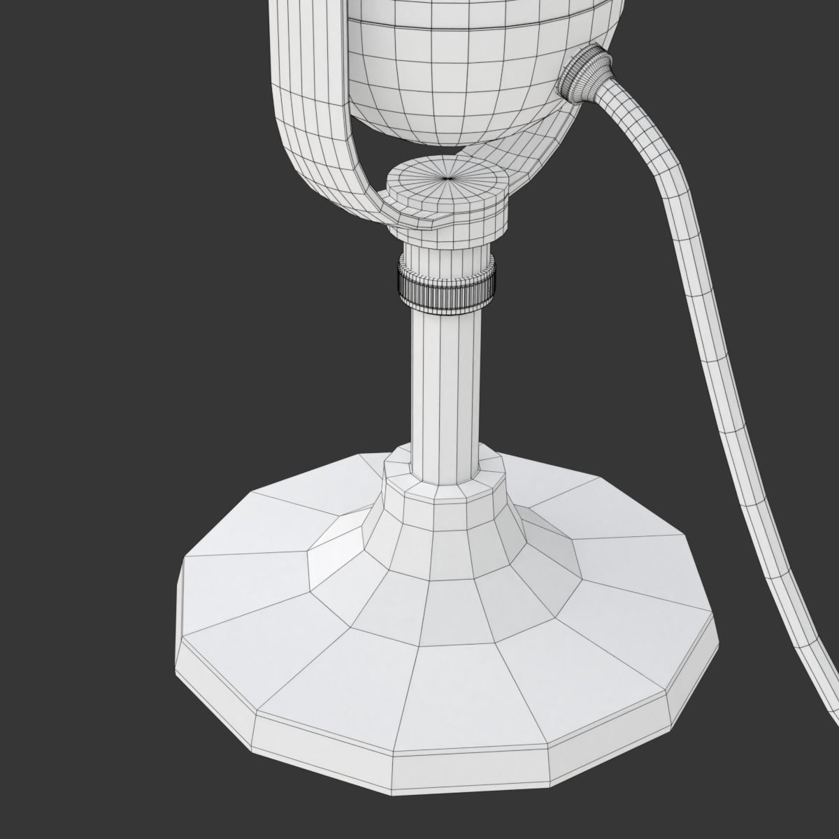 Studio Microphone 3D model_23